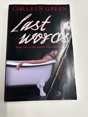 'Last Words' Bath Tub Art Print - Black & White